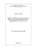 Luận án Tiến sĩ Nông nghiệp: Nghiên cứu tạo dòng lan Dendrobium thấp cây triển vọng bằng phương pháp lai hữu tính kết hợp chiếu xạ và nuôi cấy in vitro