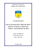 Luận văn Thạc sĩ Kế toán: Một số giải pháp hoàn thiện hệ thống kiểm soát nội bộ của Bệnh viện An Bình – Thành phố Hồ Chí Minh