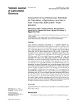 Assessment of land resources potentials for orientation of agriculture land use in Ham Thuan Bac district, Binh Thuan province