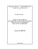 Luận án Tiến sĩ Nông nghiệp: Nghiên cứu hệ gen phiên mã (Transcriptome) của tôm sú (Penaeus monodon) nhằm sàng lọc các chỉ thị phân tử phục vụ công tác chọn giống