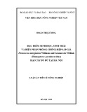 Luận án Tiến sĩ Nông nghiệp: Đặc điểm sinh học, sinh thái và biện pháp phòng chống rệp sáp giả Paracoccus marginatus Williams and Granara de Willink (Homoptera: Pseudococidae) hại cây đu đủ tại Hà Nội