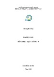 Bài giảng Hóa học đại cương A: Phần 1 - Hoàng Hải Hậu