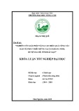 Khoá luận tốt nghiệp Đại học: Nghiên cứu giải pháp nâng cao hiệu quả công tác bảo vệ phát triển rừng tại xã Khang Ninh, huyện Ba Bể, tỉnh Bắc Kạn