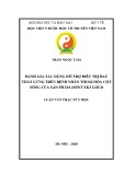 Luận văn Thạc sĩ Y học: Đánh giá tác dụng hỗ trợ điều trị đau thắt lưng trên bệnh nhân thoái hóa cột sống của sản phẩm Joint XK3 Gold