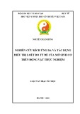 Luận văn Thạc sĩ Y học: Nghiên cứu kích ứng da và tác dụng điều trị loét do tỳ đè của Mỡ sinh cơ trên động vật thực nghiệm