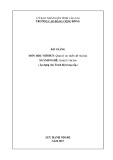 Bài giảng Quản lý nhà nước về văn hóa (Ngành: Quản lý văn hóa) - Trường CĐ Cộng đồng Lào Cai