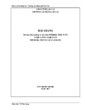 Giáo trình Bảo dưỡng và sửa chữa hệ thống điều hòa không khí trên ô tô (Nghề: Công nghệ ô tô) - Trường CĐ Cộng đồng Lào Cai