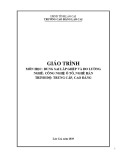 Giáo trình Dung sai lắp ghép và đo lường kỹ thuật (Nghề: Công nghệ ô tô, Hàn) - Trường CĐ Cộng đồng Lào Cai