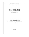 Giáo trình Thực hành mạch điện cơ bản (Nghề: Công nghệ ô tô) - Trường CĐ Cộng đồng Lào Cai