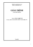 Giáo trình Bảo dưỡng và sửa chữa hệ thống phun xăng điện tử (Nghề: Công nghệ ô tô) - Trường CĐ Cộng đồng Lào Cai