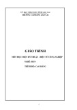 Giáo trình Điện kỹ thuật và điện tử công nghiệp (Nghề: Hàn) - Trường CĐ Cộng đồng Lào Cai