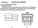 Bài giảng Dung sai lắp ghép - Chương 7 (Phần 1): Chuỗi kích thước