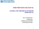 Bài giảng Khoa học dịch vụ: Chương 6 - PGS.TS. Hà Quang Thụy