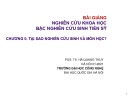 Bài giảng Nghiên cứu khoa học (Bậc nghiên cứu sinh Tiến sỹ ngành Hệ thống thông tin): Chương 0 - PGS. TS. Hà Quang Thụy