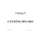 Bài giảng Hóa đại cương: Chương 9 - Huỳnh Kỳ Phương Hạ