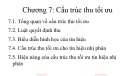 Bài giảng Nhập môn Kỹ thuật truyền thông - Chương 7: Cấu trúc thu tối ưu