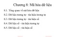 Bài giảng Nhập môn Kỹ thuật truyền thông - Chương 8: Mã hóa dữ liệu