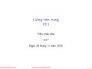 Bài giảng Toán rời rạc: Luồng trên mạng (V0.1) - Trần Vĩnh Đức