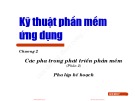 Bài giảng Kỹ thuật phần mềm ứng dụng: Chương 2 (Phần 2) - ĐH Bách khoa Hà Nội