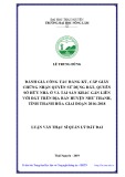 Luận văn Thạc sĩ Quản lý đất đai: Đánh giá công tác đăng ký cấp giấy chứng nhận quyền sử dụng đất, quyền sở hữu nhà ở và tài sản khác gắn liền với đất trên địa bàn huyện Như Thanh, tỉnh Thanh Hóa giai đoạn 2016-2018