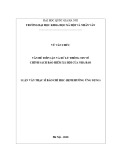 Luận văn Thạc sĩ Báo chí học: Vấn đề tiếp cận và xử lý thông tin về chính sách bảo hiểm xã hội của nhà báo
