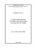 Luận văn Thạc sĩ Báo chí học: Vấn đề dẫn hiện trường của phóng viên truyền hình các Đài PT - TH Tây Nam bộ