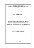 Luận văn Thạc sĩ Báo chí học: Hoạt động dẫn chương trình Thời sự truyền hình địa phương Tây Nam Bộ