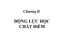 Bài giảng Vật lý đại cương 1 - Chương 2: Động lực học chất điểm