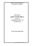 Bài giảng Chăn nuôi thú y (Nghề: Khuyến nông lâm) - Trường Cao Đẳng Lào Cai