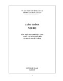 Giáo trình Thiết bị cơ khí thủy công (Nghề: Vận hành thủy điện) - Trường Cao Đẳng Lào Cai