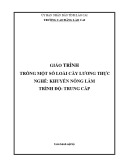 Giáo trình Trồng một số loài cây lương thực (Nghề: Khuyến nông lâm) - Trường Cao Đẳng Lào Cai