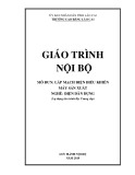 Giáo trình Lắp mạch điện điều khiển máy sản xuất (Nghề: Điện dân dụng) - Trường CĐ Cộng đồng Lào Cai