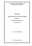 Bài giảng Trồng một số loài cây lâm nghiệp (Nghề: Khuyến nông lâm) - Trường Cao Đẳng Lào Cai