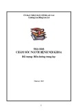 Giáo trình Chăm sóc người bệnh nội khoa (Ngành: Điều dưỡng) - Trường Trung học Y tế Lào Cai