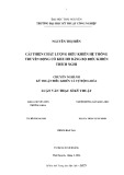 Luận văn Thạc sĩ Kĩ thuật: Cải thiện chất lượng điều khiển hệ thống truyền động có khe hở bằng bộ điều khiển thích nghi