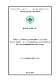 Luận văn Thạc sĩ Kỹ thuật: Nghiên cứu động lực học kéo của ô tô tải Thaco - Foton 1.25 tấn sản xuất lắp ráp ở Việt Nam khi chở gỗ trên đường lâm nghiệp