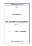 Luận văn Thạc sĩ Kinh tế: Những yếu tố kinh tế - xã hội ảnh hưởng đến chi tiêu y tế của các hộ nghèo tại Việt Nam