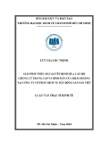 Luận văn Thạc sĩ Kinh tế: Giải pháp thúc đẩy quyết định mua căn hộ chung cư trung cấp và bình dân của khách hàng tại TP. Hồ Chí Minh