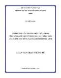 Luận văn Thạc sĩ Kinh tế: Ảnh hưởng thương hiệu và văn hóa cấp cá nhân đến quyết định mua máy tính bảng của người tiêu dùng tại thành phố Hồ Chí Minh