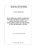 Luận văn Thạc sĩ Kinh tế: Hoàn thiện hoạt động Marketing – Mix cho sản phẩm và dịch vụ của chuỗi nhà hàng Hoàng Yến Vietnamese Cuisine tại thị trường TPHCM đến năm 2020