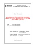 Đồ án tốt nghiệp: Xác định cộng đồng vi sinh bằng phương pháp PCR và DGGE từ rơm trước và sau khi xử lý trồng nấm rơm