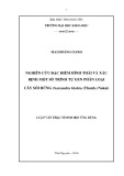 Luận văn Thạc sĩ Sinh học ứng dụng: Nghiên cứu đặc điểm hình thái và xác định một số trình tự gen phân loại cây sói rừng (Sarcandra Glabra (Thunb.) Nakai)