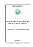 Luận văn Thạc sĩ Công nghệ sinh học: Đánh giá nguồn gen cây đậu tương cúc bóng tại huyện Võ Nhai tỉnh Thái Nguyên