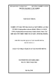 Luận văn Thạc sĩ Quản lý tài nguyên rừng: Nghiên cứu bảo tồn hai loài lan quý hiếm: Lan hài vân bắc (Paphiopedilum callosum (Rchb.f.) Pfitzer), Lan hài lông (Paphiopedilum hirsutissimum (Lindl.ex Hook.) Stein.) tại Khu bảo tồn thiên nhiên Xuân Liên, tỉnh Thanh Hóa