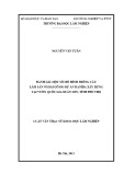 Luận văn Thạc sĩ Khoa học lâm nghiệp: Đánh giá một số mô hình trồng cây lâm sản ngoài gỗ do dự án DANIDA xây dựng tại Vườn Quốc gia Xuân Sơn, tỉnh Phú Thọ