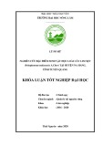 Khóa luận tốt nghiệp Đại học: Nghiên cứu đặc điểm sinh vật học loài Lim xẹt (Peltophorum tonkinensis A.Chev) tại huyện Na Hang, tỉnh Tuyên Quang