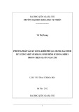 Luận văn Thạc sĩ Khoa học: Phương pháp sắc ký lỏng khối phổ (LC-MS/MS) xác định dư lượng một số kháng sinh nhóm Sulfonamides trong thịt gia súc gia cầm