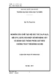 Luận văn Thạc sĩ Khoa học: Nghiên cứu chế tạo hệ xúc tác Zn,P/Al2O3 để Etyl este hóa một số mỡ động vật và đánh giá thành phần axit béo không thay thế bằng GC-MS