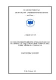 Luận văn Thạc sĩ Kinh tế: Các nhân tố ảnh hưởng đến tính minh bạch của báo cáo tài chính tại các cơ quan hành chính - Nghiên cứu thực nghiệm trên địa bàn tỉnh Long An