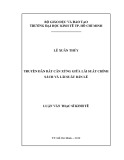 Luận văn Thạc sĩ Kinh tế: Truyền dẫn bất cân xứng giữa lãi suất chính sách và lãi suất bán lẻ